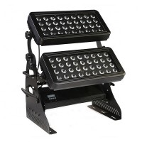 Outdoor wall washer 72*10w LED double flood light transform for history build