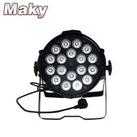 18PCS X15W 6in1 led par light  rgbwa uv 6 in 1 led uplights  Led  of disco Par Can Light