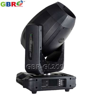 moving head gobo stage lighting ,spot weeding light 200w LED gobo moving head light