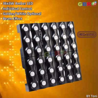 GBR RGBW Led matrix panel light  led blinder light