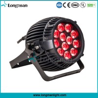 waterproof 12pcs 14w 6in1 rgbwauv par led outdoor