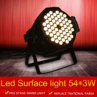 Hot sale 54 LED* 3W WARM WHITE SURFACE LIGHT wireless PAR CANS